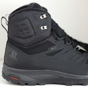 Salomon OUTblast TS CSWP Snow Boots Mens US 10/ EU 44 Black /Black 409223